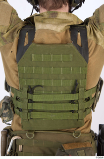Alex Lee - Details of Uniform bulletproof vest upper body…